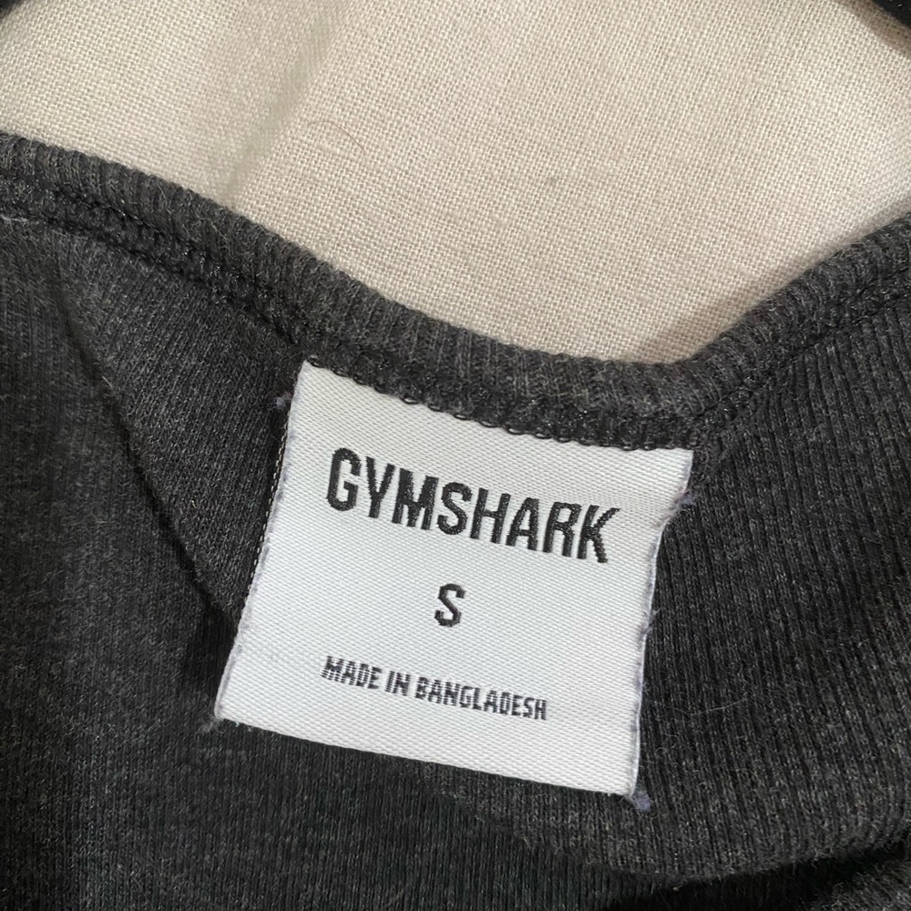 Gymshark// Grey Ribbed Tank - Picture 3 of 3